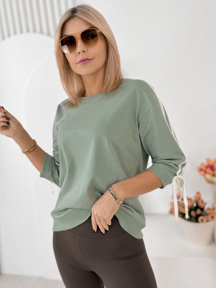 BLUZKA ORLANDO PISTACJOWA