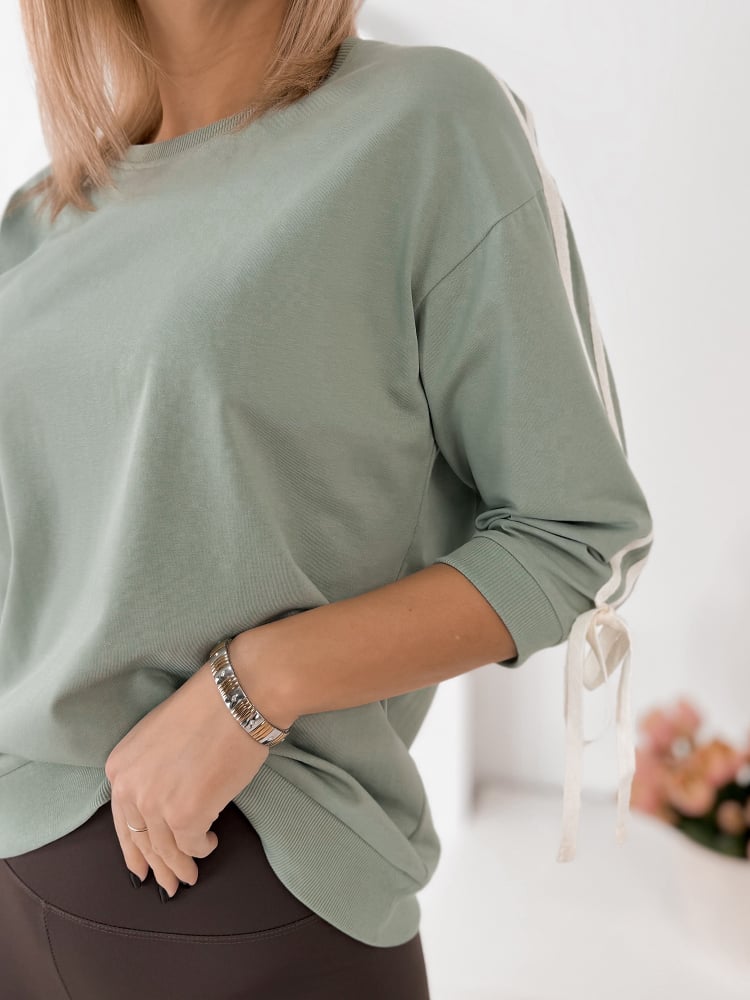 BLUZKA ORLANDO PISTACJOWA