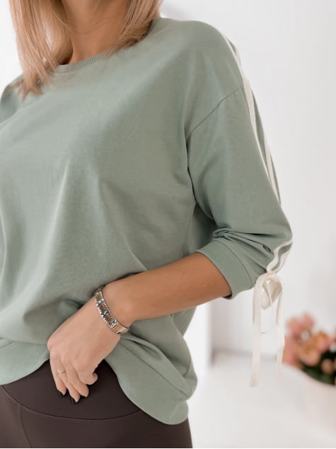 BLUZKA ORLANDO PISTACJOWA