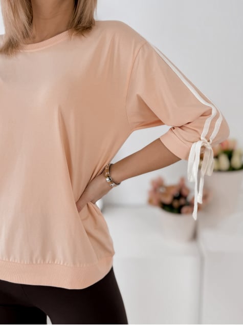 BLUZKA ORLANDO BRZOSKWINIOWA