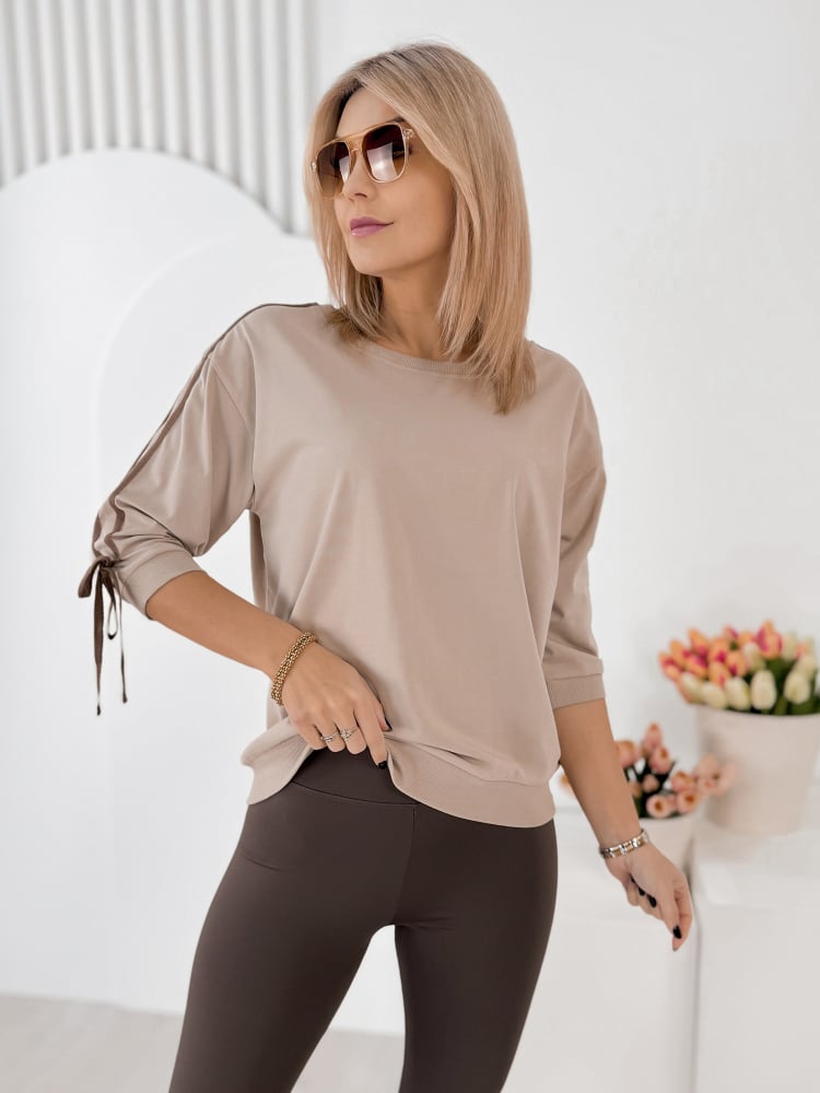 BLUZKA ORLANDO BEŻOWA