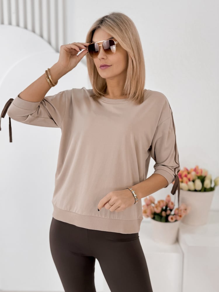 BLUZKA ORLANDO BEŻOWA