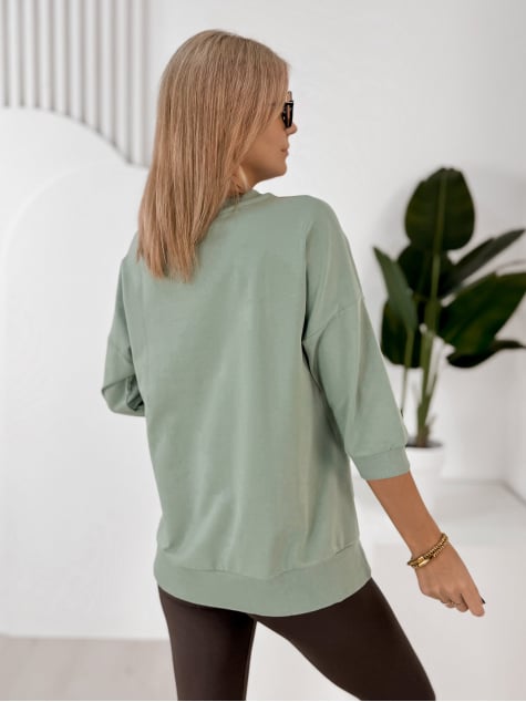 BLUZKA FERRANTE PISTACJOWA
