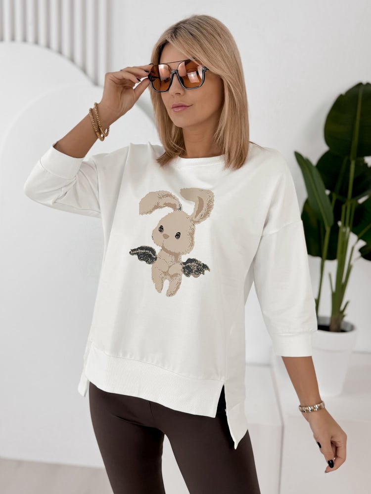 BLUZKA FERRANTE ECRU