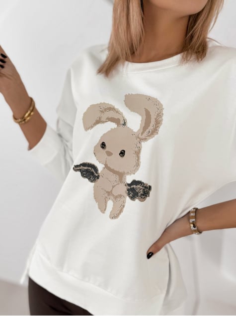 BLUZKA FERRANTE ECRU