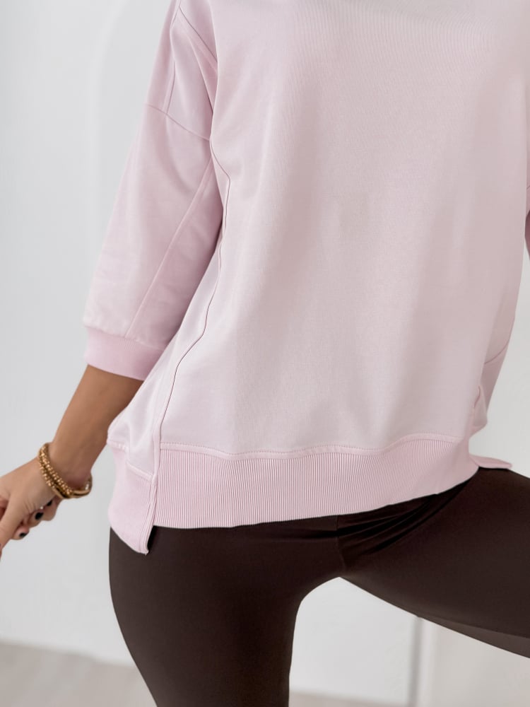 BLUZKA LORRAINE JASNORÓŻOWA