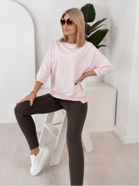 BLUZKA LORRAINE JASNORÓŻOWA