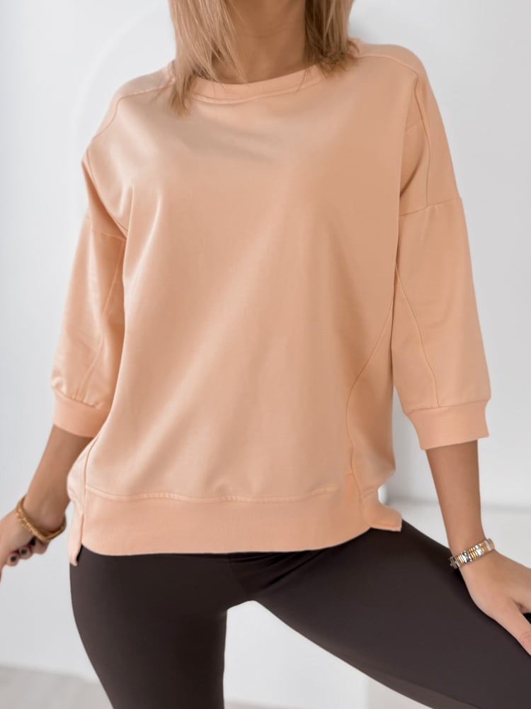 BLUZKA LORRAINE BRZOSKWINIOWA