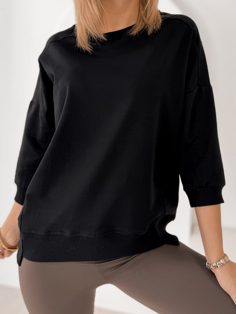 BLUZKA LORRAINE CZARNA