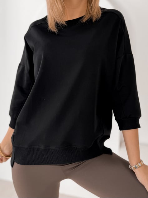 BLUZKA LORRAINE CZARNA