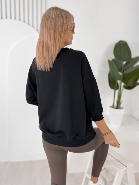 BLUZKA LORRAINE CZARNA