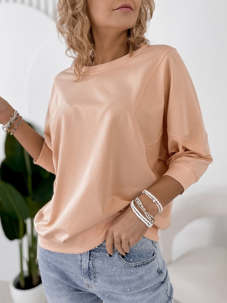 BLUZKA CALVINO BRZOSKWINIOWA