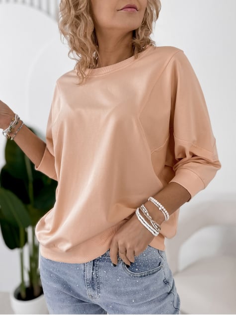 BLUZKA CALVINO BRZOSKWINIOWA