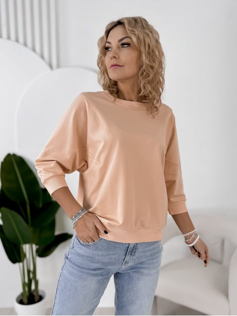 BLUZKA CALVINO BRZOSKWINIOWA