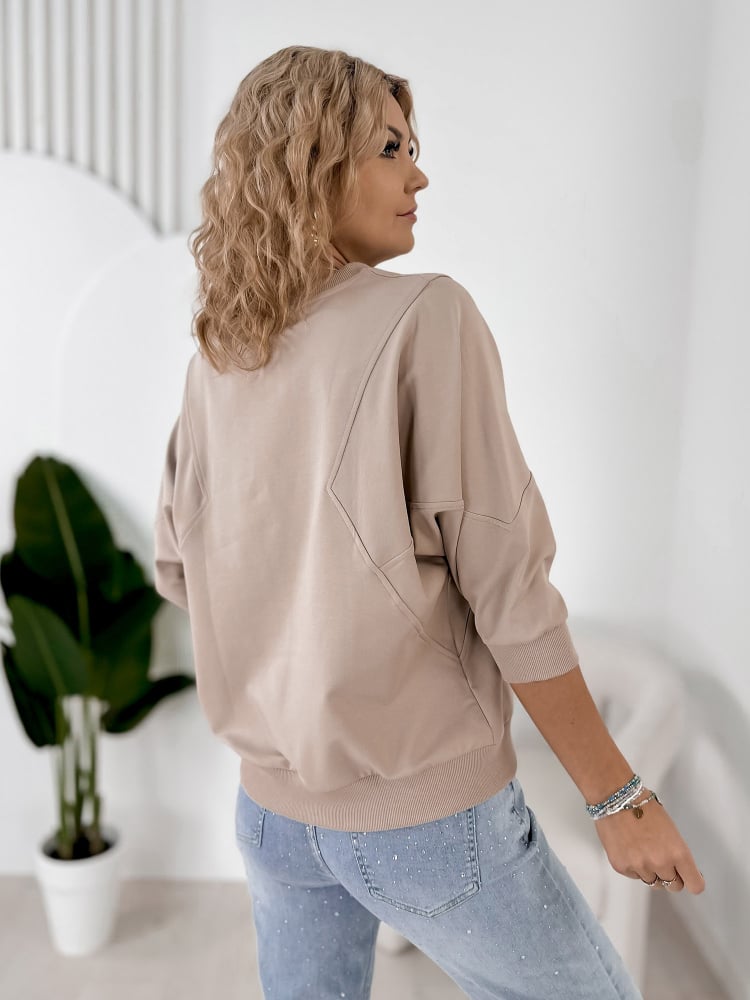 BLUZKA CALVINO BEŻOWA