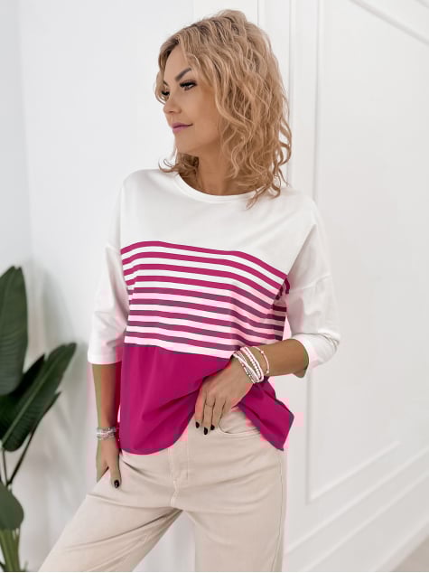 BLUZKA NOEMI RÓŻOWA