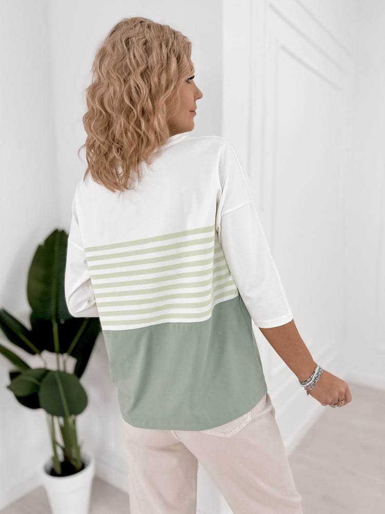 BLUZKA NOEMI PISTACJOWA