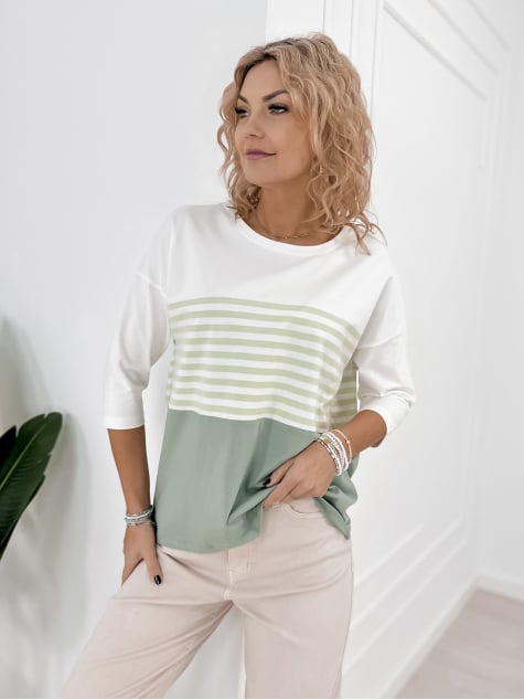 BLUZKA NOEMI PISTACJOWA