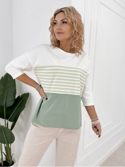 BLUZKA NOEMI PISTACJOWA