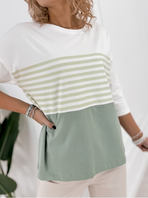 BLUZKA NOEMI PISTACJOWA