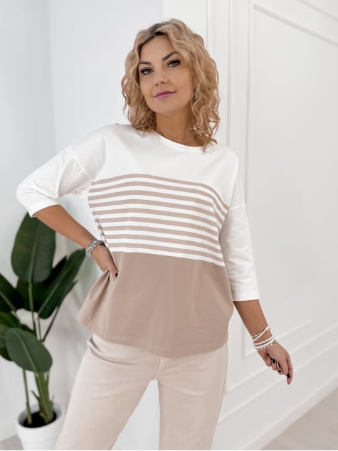 BLUZKA NOEMI BEŻOWA