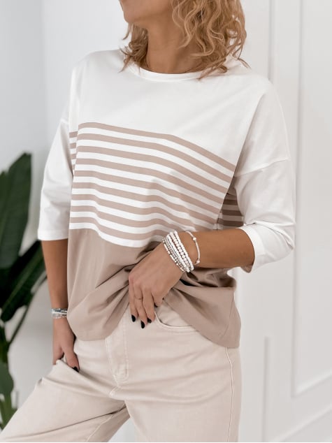 BLUZKA NOEMI BEŻOWA