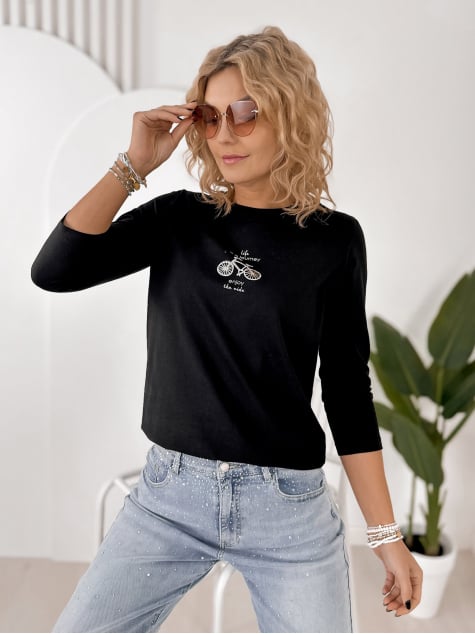 BLUZKA JAQUEN CZARNA