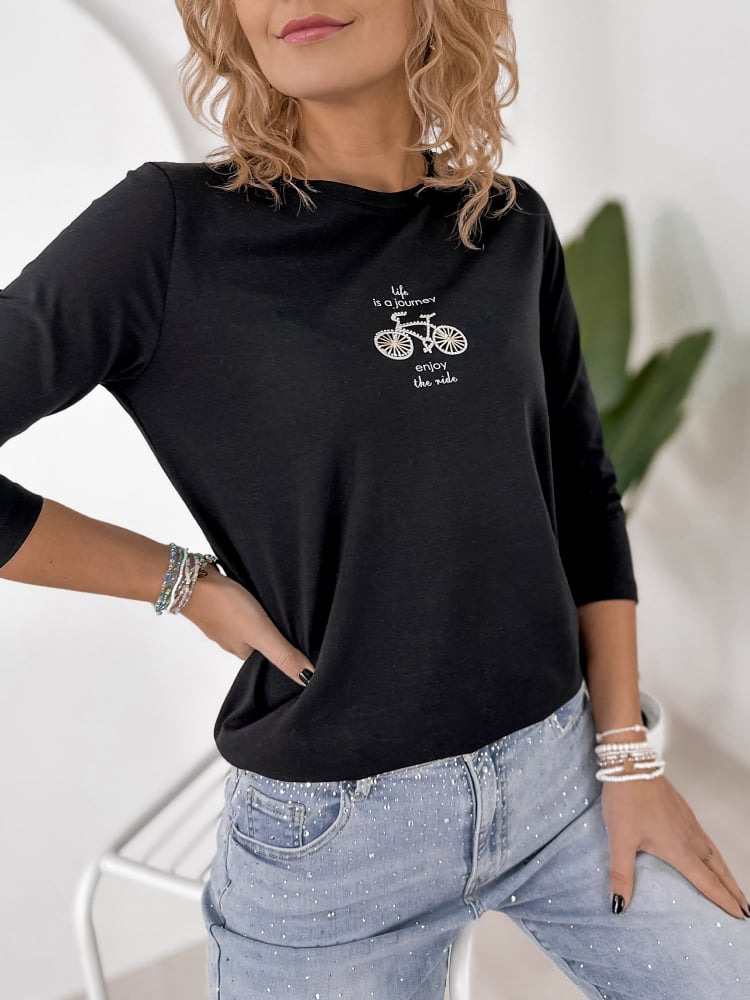 BLUZKA JAQUEN CZARNA