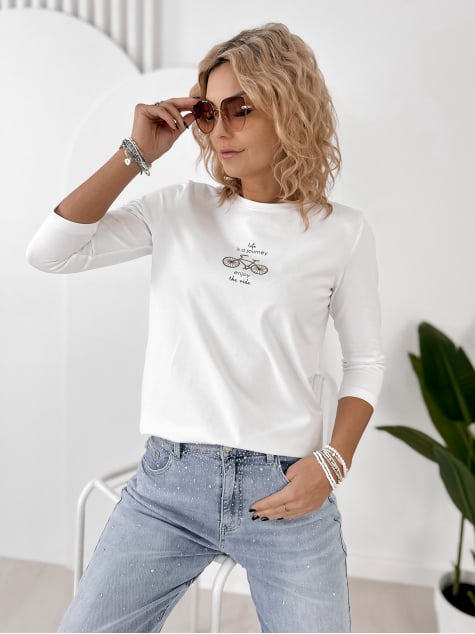 BLUZKA JAQUEN BIAŁA