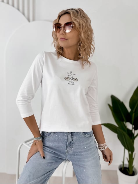 BLUZKA JAQUEN BIAŁA