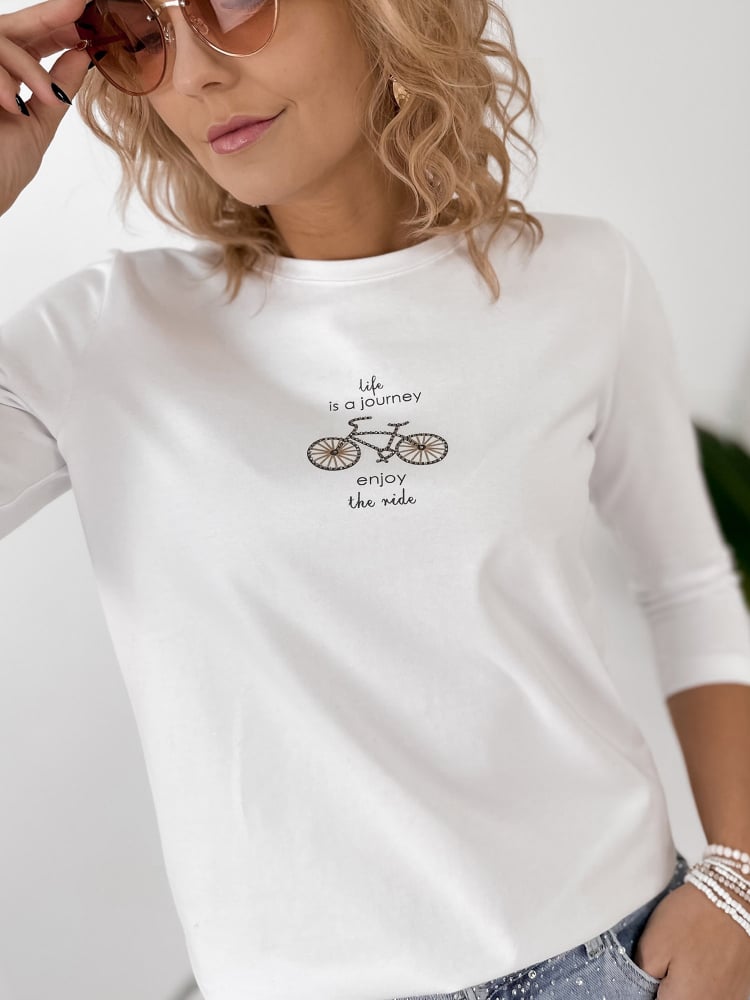 BLUZKA JAQUEN BIAŁA