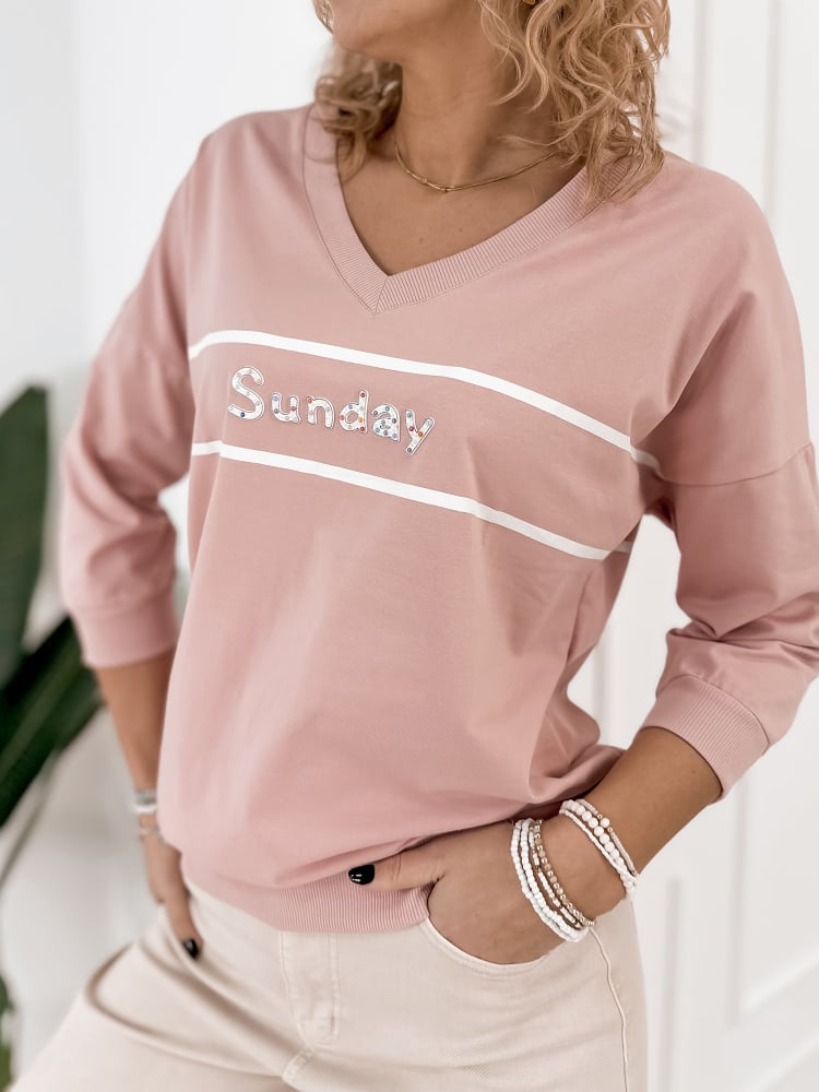 BLUZKA TORRES PUDROWY RÓŻ