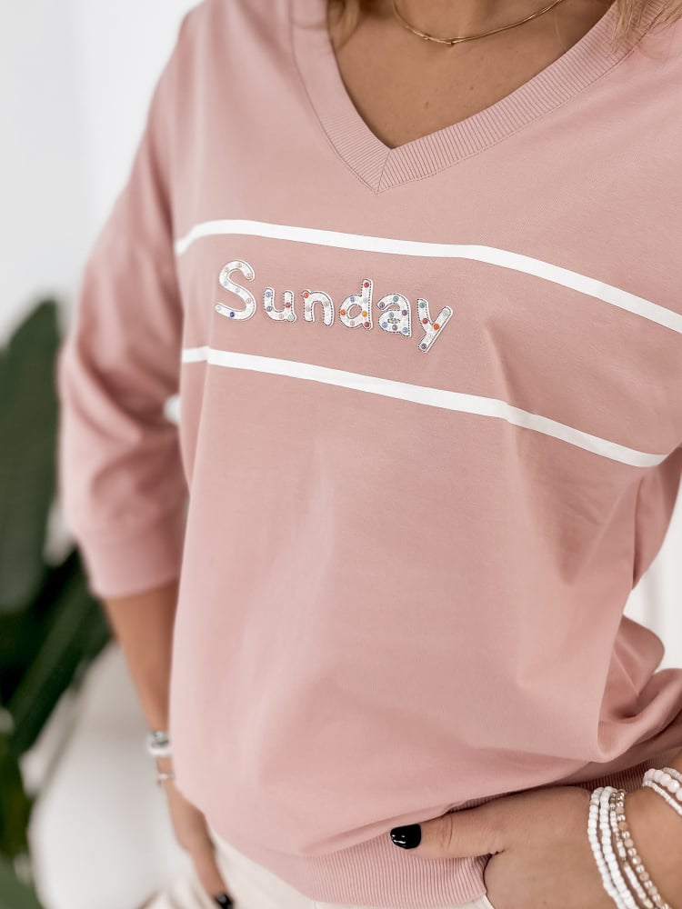 BLUZKA TORRES PUDROWY RÓŻ