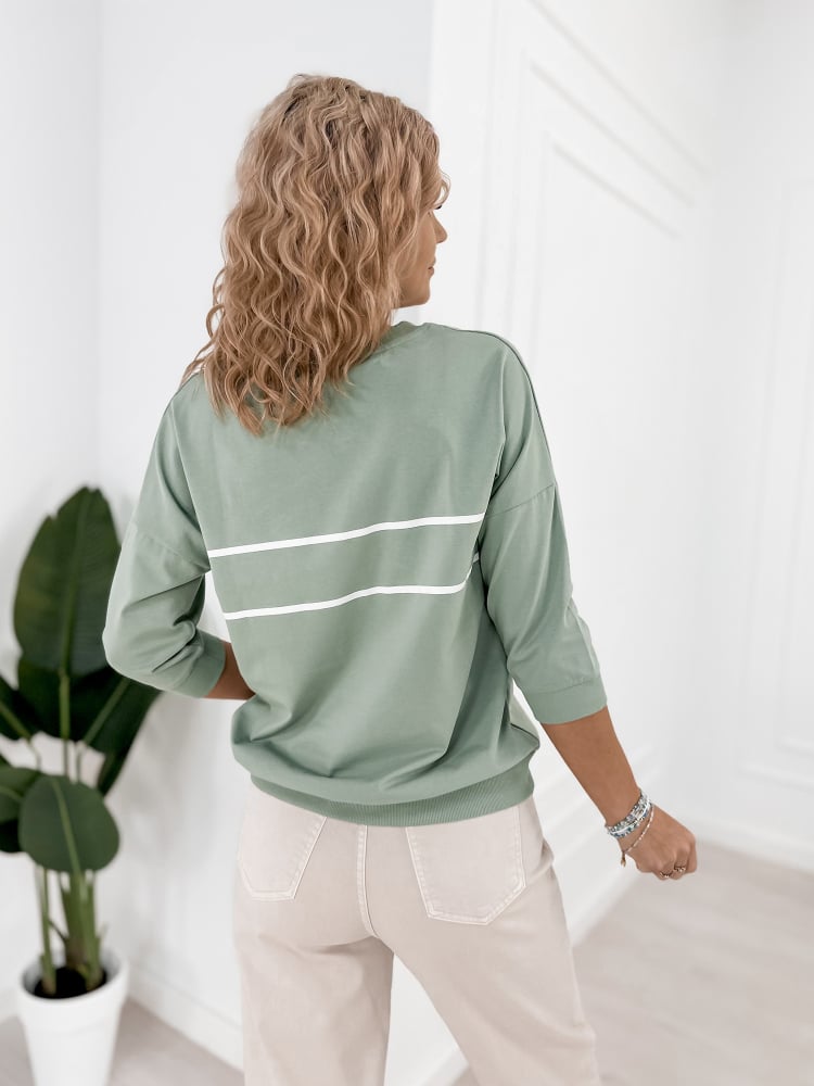 BLUZKA TORRES PISTACJOWA