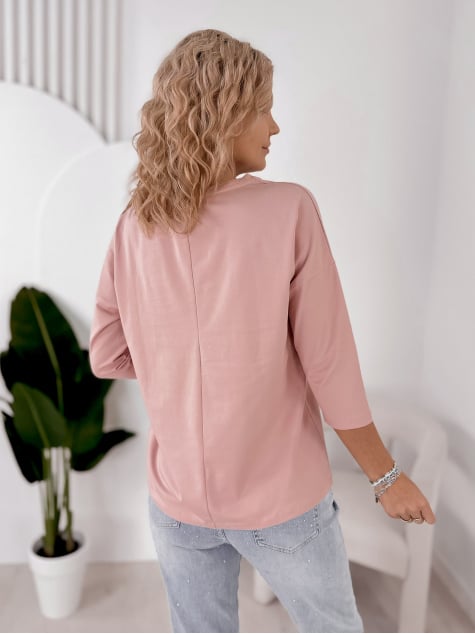 BLUZKA ARIANE PUDROWY RÓŻ