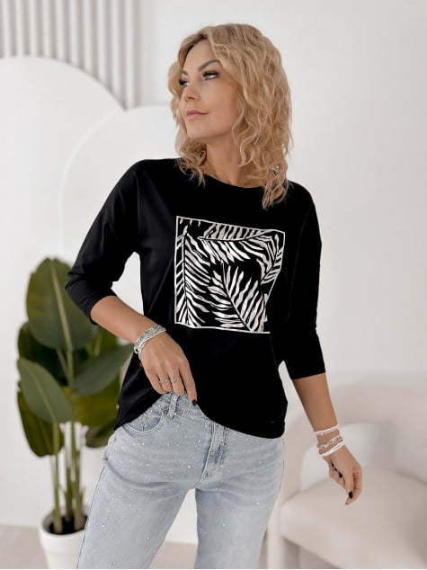 BLUZKA ARIANE CZARNA