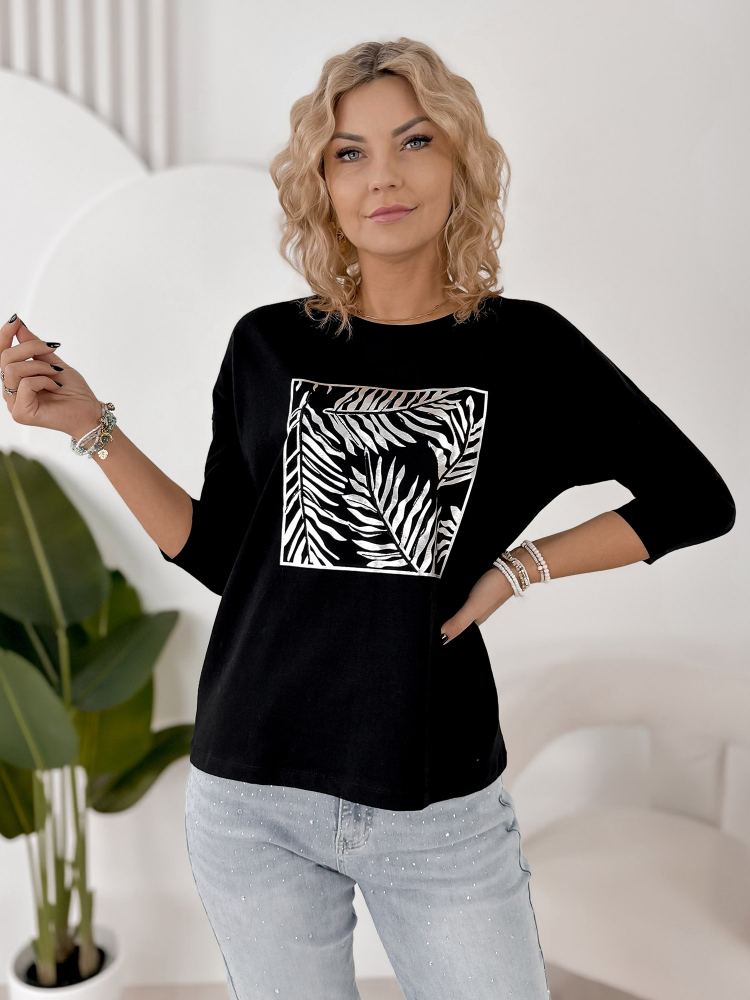 BLUZKA ARIANE CZARNA