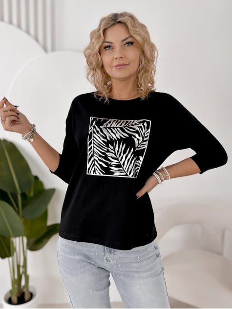 BLUZKA ARIANE CZARNA