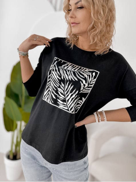 BLUZKA ARIANE CZARNA