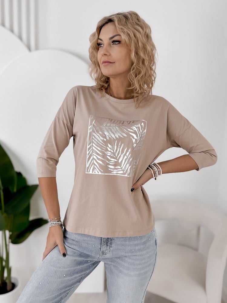 BLUZKA ARIANE BEŻOWA