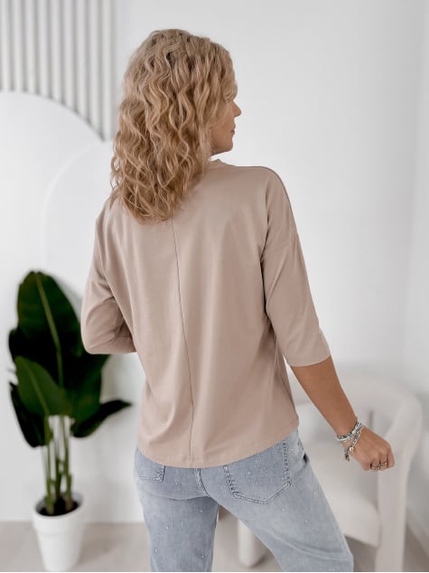 BLUZKA ARIANE BEŻOWA