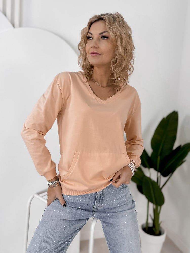 BLUZA CAVANI BRZOSKWINIOWA