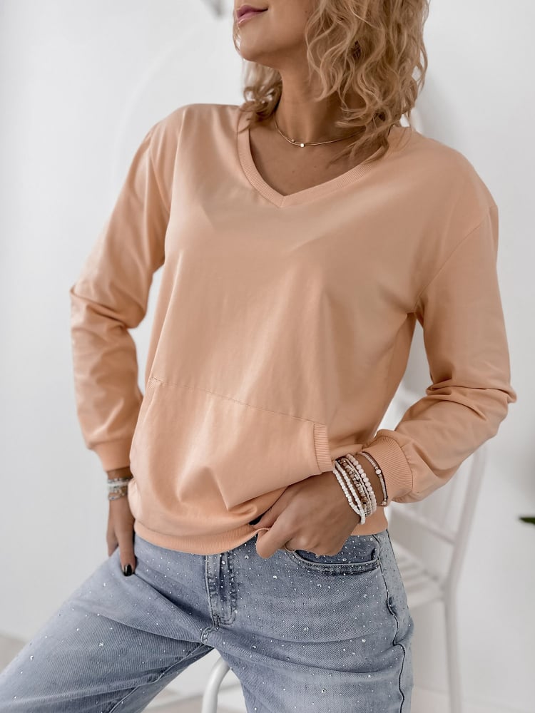 BLUZA CAVANI BRZOSKWINIOWA