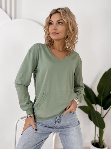 BLUZA CAVANI PISTACJOWA