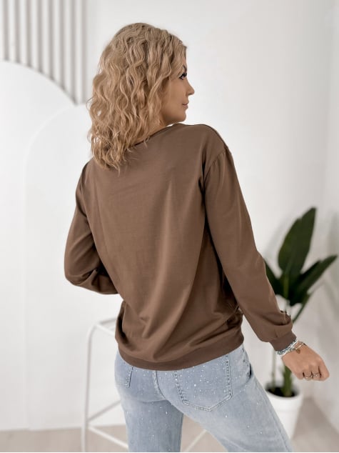 BLUZA CAVANI BRĄZOWA