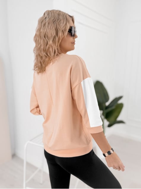 BLUZKA MANZONI BRZOSKWINIOWA