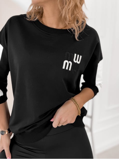 BLUZKA MANZONI CZARNA