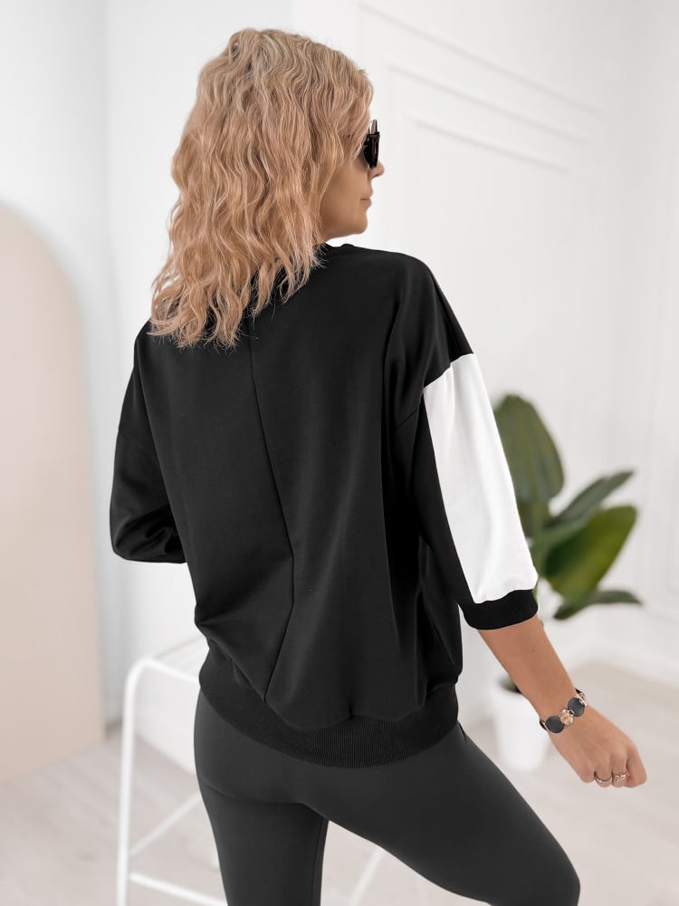 BLUZKA MANZONI CZARNA