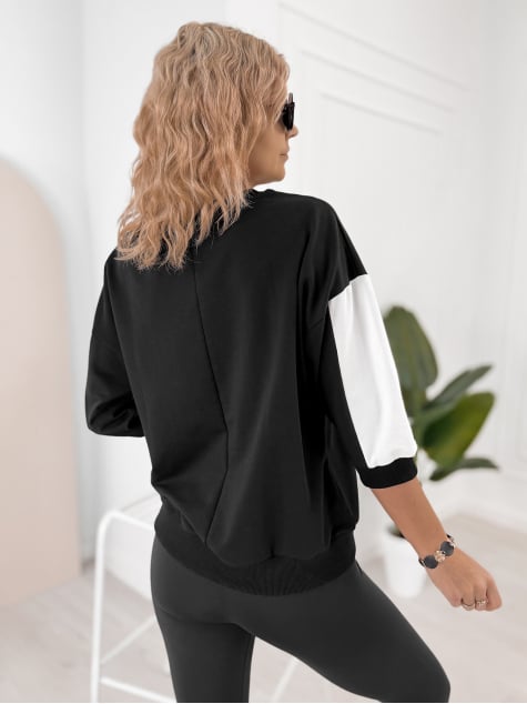 BLUZKA MANZONI CZARNA