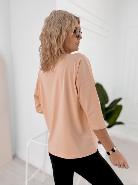 BLUZKA SABINE BRZOSKWINIOWA